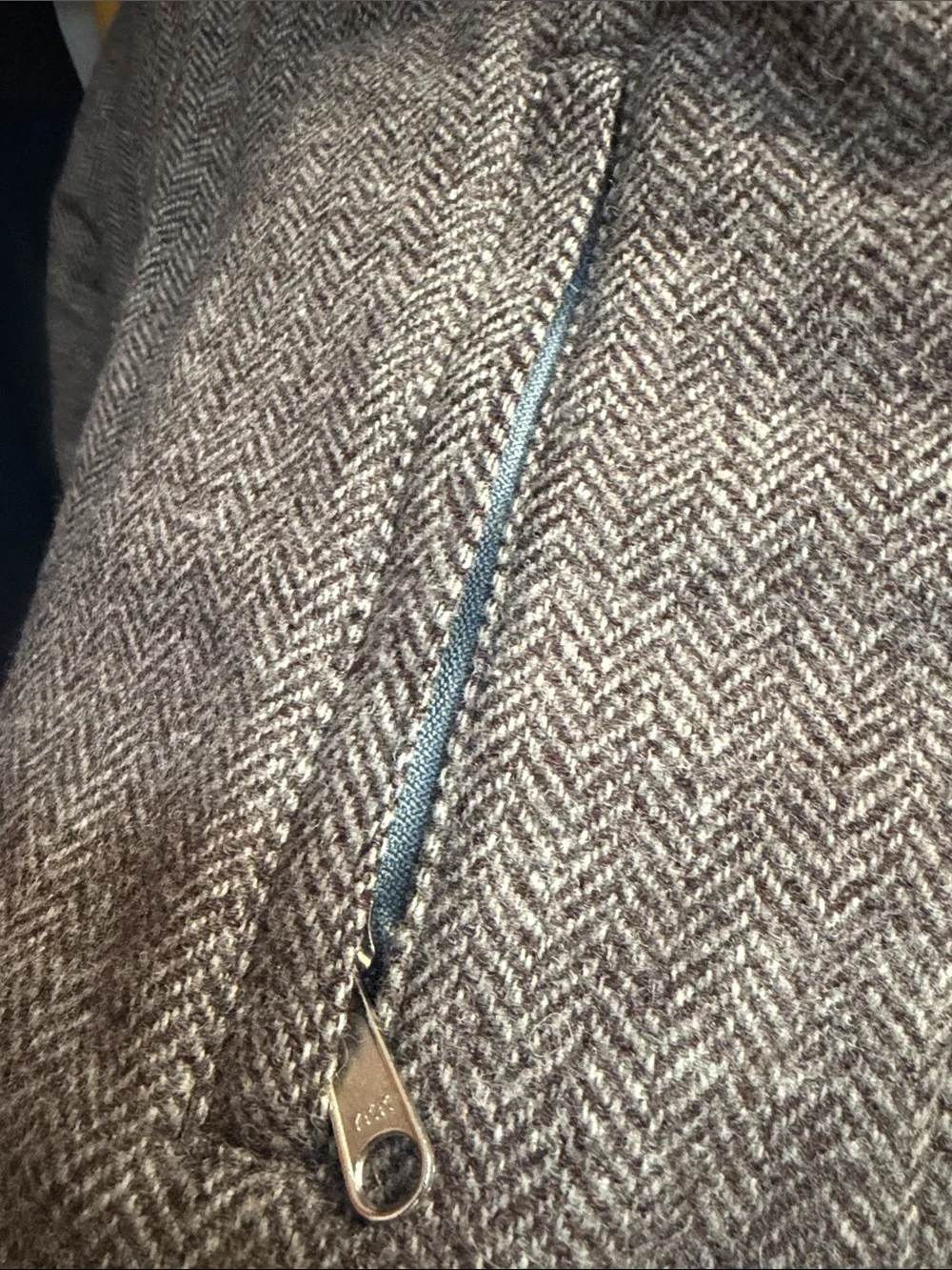 Vintage 1980s The North Face Made USA Wool Herringbone Jacket
